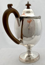 George III Old Sheffield Plate Pedestal Hot Water Jug. Circa 1800 - 1810.