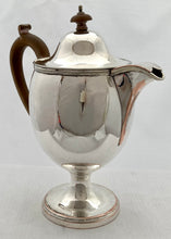 George III Old Sheffield Plate Pedestal Hot Water Jug. Circa 1800 - 1810.