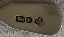 Asprey silver caddy spoon. Sheffield 1985 Asprey & Co. Ltd.