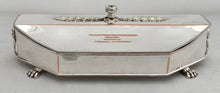 Early 20th Century, Silver Plate on Copper Presentation Inkstand for Stephen's Green Club, Dublin, circa 1912