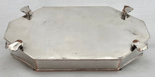 Early 20th Century, Silver Plate on Copper Presentation Inkstand for Stephen's Green Club, Dublin, circa 1912