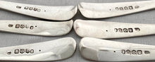 Georgian, George III, Six Scottish Silver Dessert Spoons. Edinburgh 1805 John Graham. 6 troy ounces.