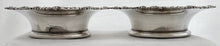 Victorian Pair of Silver Plated Bottle Coasters.