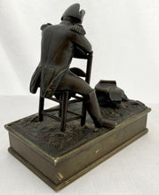 "Veille  De La Bataille D'Austerlitz" Napoleon Bonaparte Brass Box.