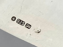 Maltese Sterling Silver Coin Inset Ink Blotter.