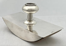 Maltese Sterling Silver Coin Inset Ink Blotter.