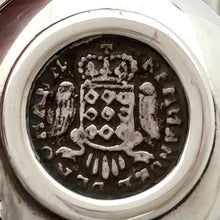 Maltese Sterling Silver Coin Inset Ink Blotter.