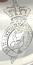 Harts Militia Regiment Pair of Silver Plated Entree Dishes. Elkington, Mason & Co. 1854.