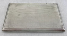 George VI Silver Cigarette Case. London 1945 Asprey & Co. Ltd. 6.8 troy ounces.