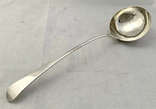 George III Silver Soup Ladle. London 1796 George Smith III & William Fearn. 5.4 troy ounces.