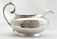 Georgian, George IV, Crested Silver Cream Jug. London 1825 Joseph Angell I. 5.9 troy ounces.