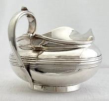 Georgian, George IV, Crested Silver Cream Jug. London 1825 Joseph Angell I. 5.9 troy ounces.