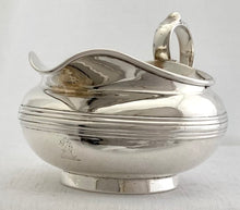 Georgian, George IV, Crested Silver Cream Jug. London 1825 Joseph Angell I. 5.9 troy ounces.