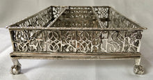 George III Silver Inkstand. London 1770 Robert Peaston. 20 troy ounces.