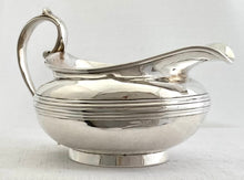 Georgian, George IV, Crested Silver Cream Jug. London 1825 Joseph Angell I. 5.9 troy ounces.