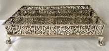 George III Silver Inkstand. London 1770 Robert Peaston. 20 troy ounces.