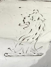 Georgian, George IV, Crested Silver Cream Jug. London 1825 Joseph Angell I. 5.9 troy ounces.