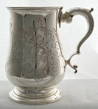 Georgian, George III, Silver Mug. London 1773 John Dare. 9.2 troy ounces.