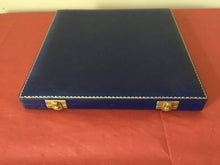 Asprey silver royal commemorative cased plate. London 1972 Asprey & Co Ltd. 23 troy ounces.