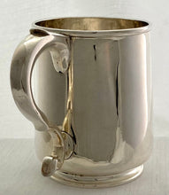 Georgian, George I, Britannia Silver Mug. London 1718 Charles Overing. 7 troy ounces.