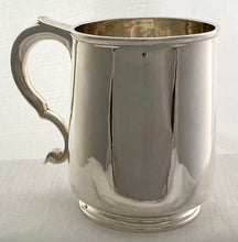Georgian, George I, Britannia Silver Mug. London 1718 Charles Overing. 7 troy ounces.