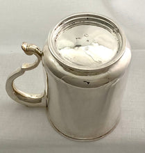 Georgian, George I, Britannia Silver Mug. London 1718 Charles Overing. 7 troy ounces.