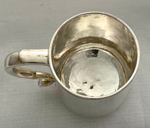 Georgian, George I, Britannia Silver Mug. London 1718 Charles Overing. 7 troy ounces.