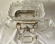Georgian, George III, Old Sheffield Plate Epergne, circa 1810.