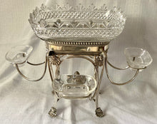Georgian, George III, Old Sheffield Plate Epergne, circa 1810.
