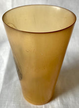 Early 19th Century Horn Beaker with Portrait of Admiral Lord Nelson.