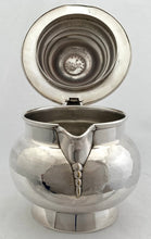 19th Century Silver Plated Ale Jug Inset with George III 1799 Halfpenny Coin.