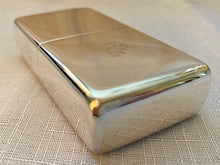 Asprey, Edwardian, slain boar crested silver box. London 1905 Charles Asprey & George Asprey. 2.5 troy ounces.