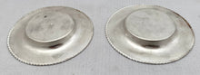 Pair of Edwardian Bloomsbury Rifles Silver Plated Regimental Dishes.