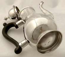 Elizabeth II Silver Bachelor's Coffee Pot. Birmingham 1973 Barker Ellis Silver Co. 12.7 troy ounces.