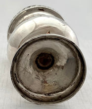 Georgian, George IV, Silver Pounce Pot. London 1820 Robert Peppin. 2.3 troy ounces.