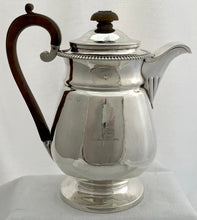 Georgian, George IV, Silver Coffee Pot. London 1822 Joseph Angell II. 20 troy ounces.