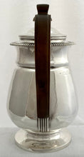 Georgian, George IV, Silver Coffee Pot. London 1822 Joseph Angell II. 20 troy ounces.