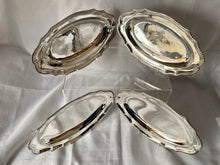 Berkeley of Spetchley Park, Set of Four Silver Meat Plates with George III Cypher. London 1766 John Parker I & Edward Wakelin. 70 troy ounces.