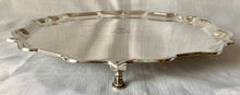 Air Vice Marshal J. E. Johnson, RAF WW2 Fighter Ace, Silver Salver. London 1962 Garrard & Co. Ltd. 39.8 troy ounces.