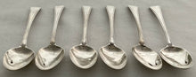 Georgian, George III, Six Silver Tablespoons. London 1797 Eley & Fearn. 15 troy ounces.