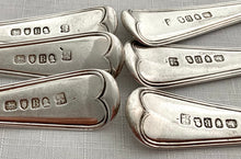 Georgian, George III, Six Silver Tablespoons. London 1797 Eley & Fearn. 15 troy ounces.