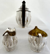 George III Silver Tea Set. London 1802 Solomon Hougham. 32.9 troy ounces.