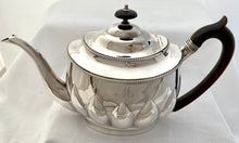 Georgian, George III,  Silver Tea Set. London 1802 Solomon Hougham. 32.9 troy ounces.