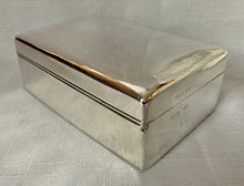 Asprey, George V, Silver Cigarette Box. London 1924 Asprey & Co. Ltd. Hatton Castle, Seat of the Duff Family.