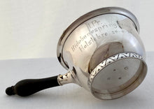 Danish 830 Silver Sauce Pot. Assay Marks for Christian Heise 1939.