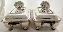 Admiral Robert Fanshawe Stopford, Pair of George III Silver Entree Dishes. London 1811 John Houle. 108 troy ounces.
