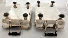 Admiral Robert Fanshawe Stopford, Pair of George III Silver Entree Dishes. London 1811 John Houle. 108 troy ounces.