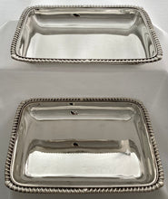 Admiral Robert Fanshawe Stopford, Pair of George III Silver Entree Dishes. London 1811 John Houle. 108 troy ounces.