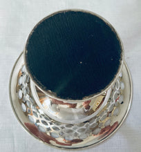 Asprey, Edwardian, Pierced Silver Pedestal Tazza. Birmingham 1907 Asprey & Co.
