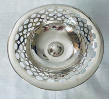 Asprey, Edwardian, Pierced Silver Pedestal Tazza. Birmingham 1907 Asprey & Co.